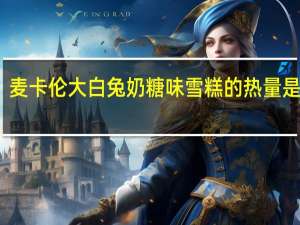 麦卡伦 大白兔奶糖味雪糕的热量是多少