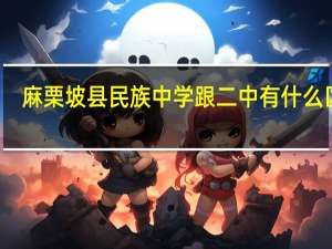 麻栗坡县民族中学跟二中有什么区别