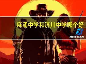 麻涌中学和济川中学哪个好