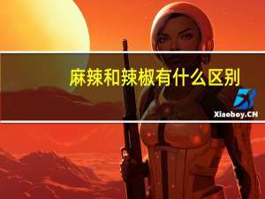 麻辣和辣椒有什么区别