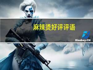 麻辣烫好评评语
