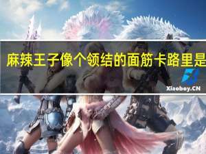 麻辣王子 像个领结的面筋卡路里是多少