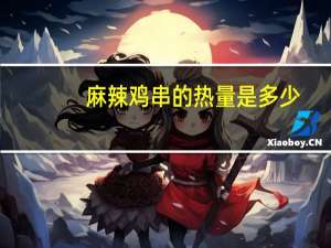 麻辣鸡串的热量是多少