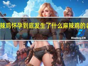 麻辣鸡怀孕 到底发生了什么麻辣鸡的老公是谁