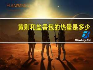 黄则和 盐香包的热量是多少