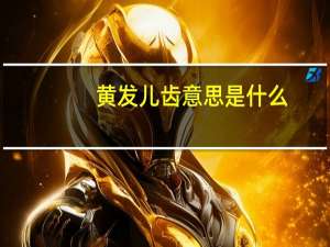 黄发儿齿意思是什么