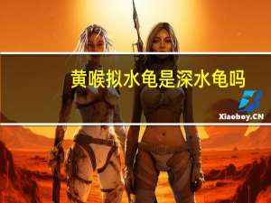 黄喉拟水龟是深水龟吗