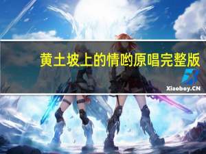 黄土坡上的情哟原唱完整版（黄土坡）