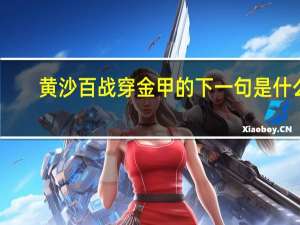 黄沙百战穿金甲的下一句是什么