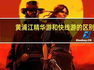 黄浦江精华游和快线游的区别