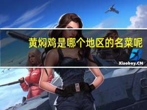 黄焖鸡是哪个地区的名菜呢