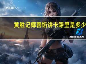 黄胜记 椰蓉馅饼卡路里是多少