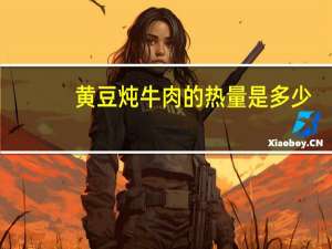 黄豆炖牛肉的热量是多少？