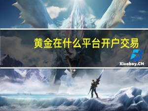 黄金在什么平台开户交易