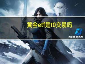黄金etf是t 0交易吗（黄金etf交易规则）