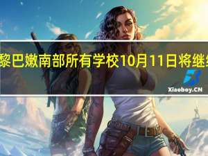 黎巴嫩南部所有学校10月11日将继续关闭