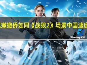 黎巴嫩撤侨如同《战狼2》场景 中国速度再显神威