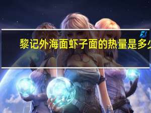 黎记外海面 虾子面的热量是多少