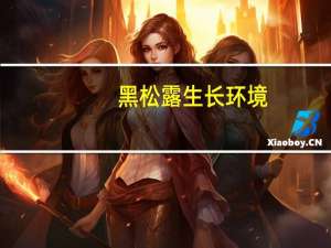 黑松露生长环境