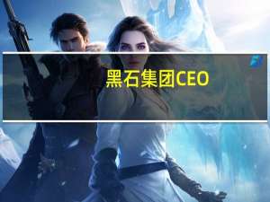 黑石集团CEO：美国低失业率意味着经济衰退风险较低
