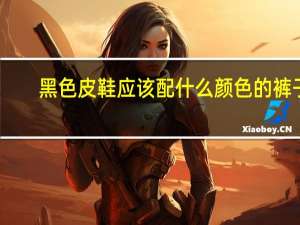 黑色皮鞋应该配什么颜色的裤子