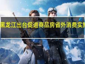 黑龙江出台促进商品房省外消费实施方案