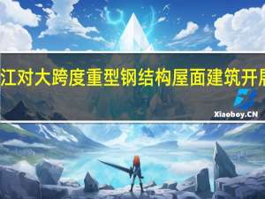 黑龙江对大跨度重型钢结构屋面建筑开展排查整治