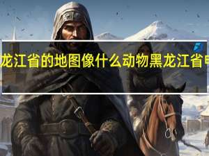 黑龙江省的地图像什么动物 黑龙江省电子地图