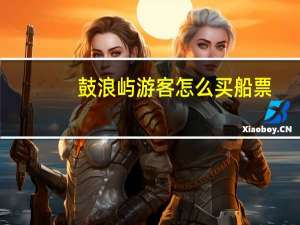 鼓浪屿游客怎么买船票