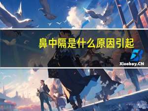 鼻中隔是什么原因引起（鼻中隔是什么）
