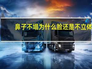 鼻子不塌为什么脸还是不立体，鼻梁高但是不立体怎么回事