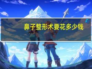 鼻子整形术要花多少钱？隆鼻的价格是多少