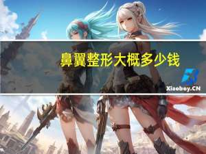 鼻翼整形大概多少钱(鼻翼缩小整形多少钱)