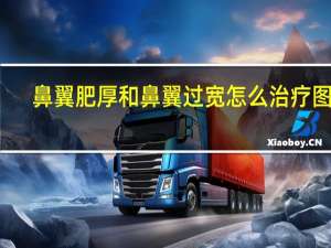 鼻翼肥厚和鼻翼过宽怎么治疗图片（鼻翼肥厚和鼻翼过宽怎么治疗）