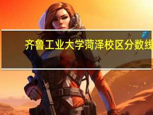 齐鲁工业大学菏泽校区分数线