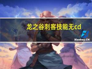 龙之谷刺客技能无cd（龙之谷刺客影加点）