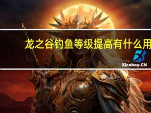 龙之谷钓鱼等级提高有什么用（龙之谷钓鱼）