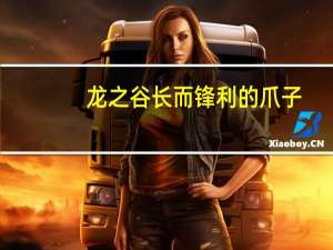 龙之谷长而锋利的爪子（龙之谷ce）
