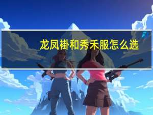 龙凤褂和秀禾服怎么选（秀禾服和龙凤褂的区别）
