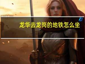 龙华去龙岗的地铁怎么坐