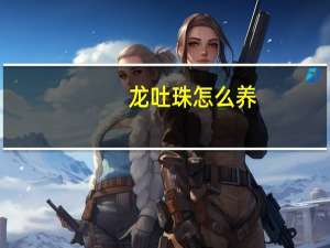 龙吐珠怎么养：龙吐珠喜温暖、湿润和阳光充足的半阴环境