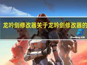 龙吟剑修改器 关于龙吟剑修改器的介绍