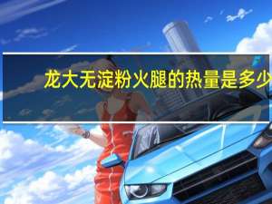 龙大 无淀粉火腿的热量是多少