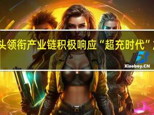 龙头领衔产业链积极响应 “超充时代”加速来临