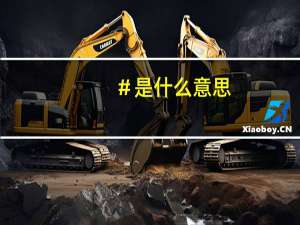 ＃是什么意思