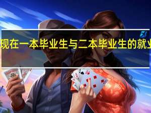 ，现在一本毕业生与二本毕业生的就业情况，工资有差距吗