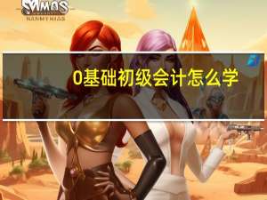 0基础初级会计怎么学