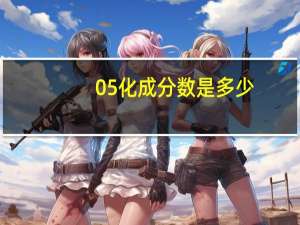 0.05化成分数是多少
