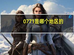 0771是哪个地区的