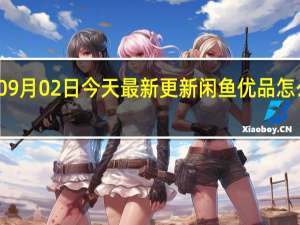 09月02日今天最新更新 闲鱼优品怎么入驻